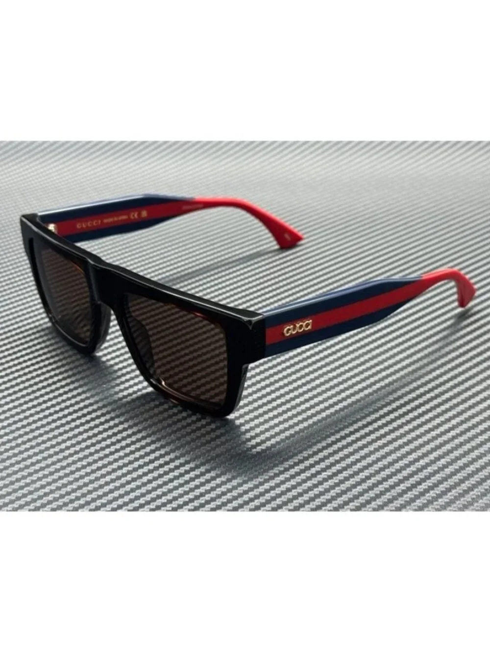 New Gucci Men Havana Sunglasses 53-19-145